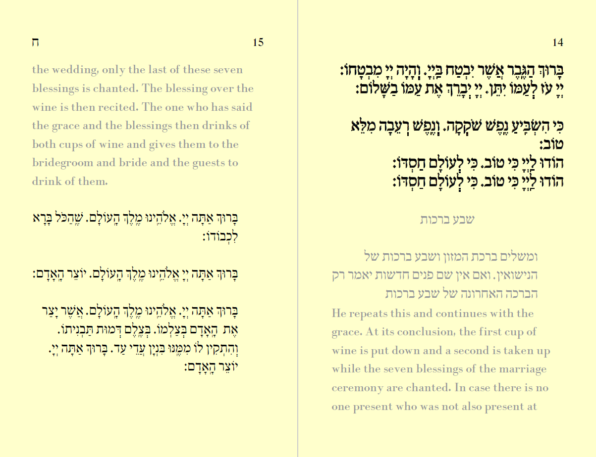 .2 Occasional Prayers תולדות האדם